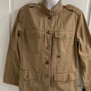 Ralph Lauren Tan Military Style Jacket
